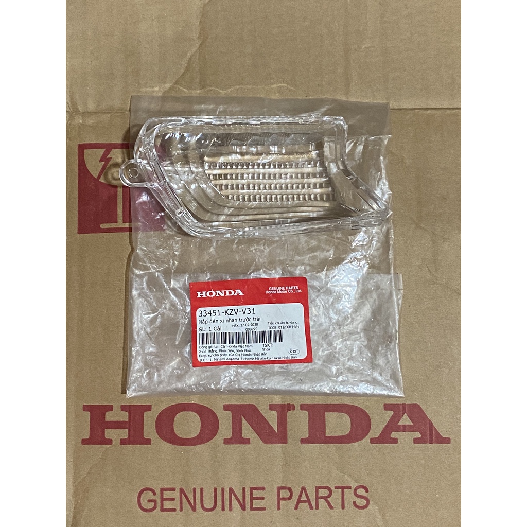 Nắp đèn xi nhan trước-bên trái honda dream 110.