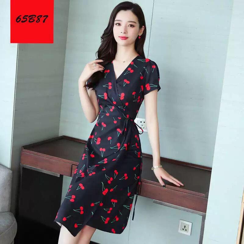 [HCM]ĐẦM XÒE CỔ TIM PHỐI TRÁI CHERY SIÊU XINH