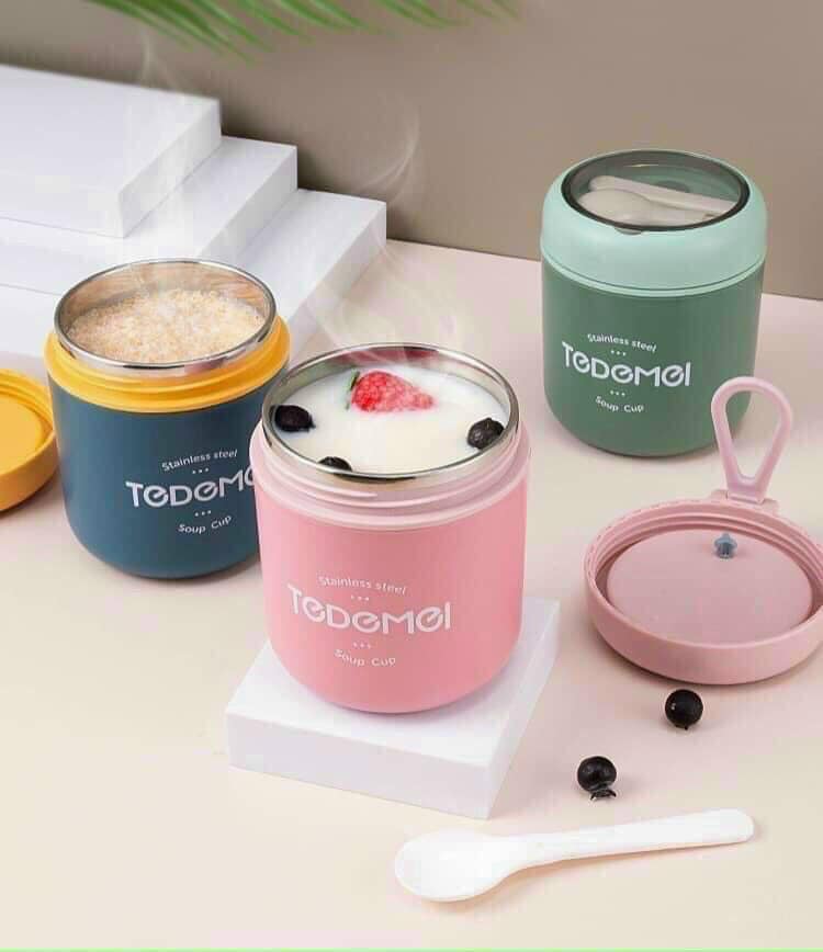 Bình ủ cháo giữ nhiệt TEDEMEI 430ml