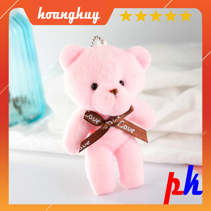 Móc khóa gấu bông kute