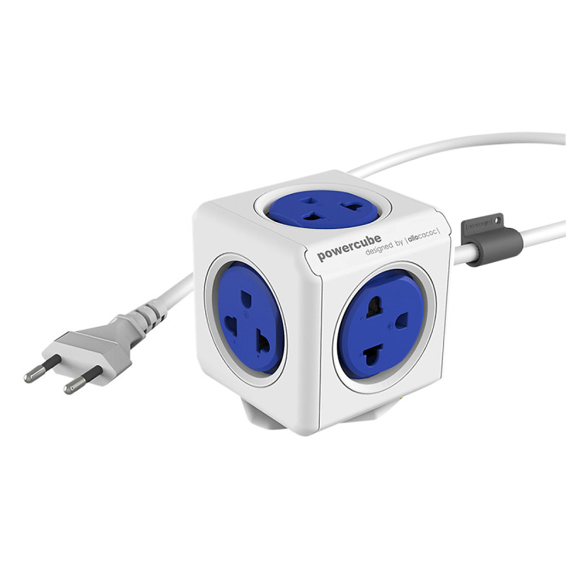 Ổ cắm điện Allocacoc PowerCube Extended 2 Sạc USB - màu ngẫu nhiên (1.5m), chất lượng đảm bảo an toàn đến sức khỏe người sử dụng, cam kết hàng đúng mô tả