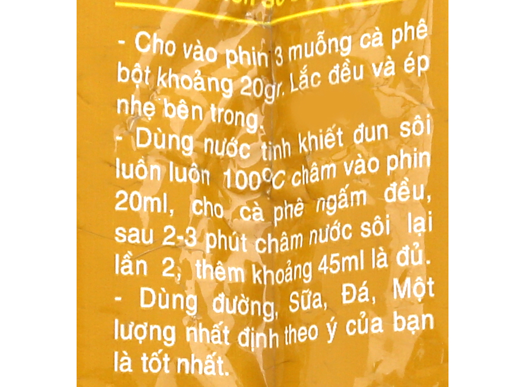 Combo 2 bịch Cà phê H"ren Hoàng Anh Phát số 1 500g (màu vàng 1 kg)