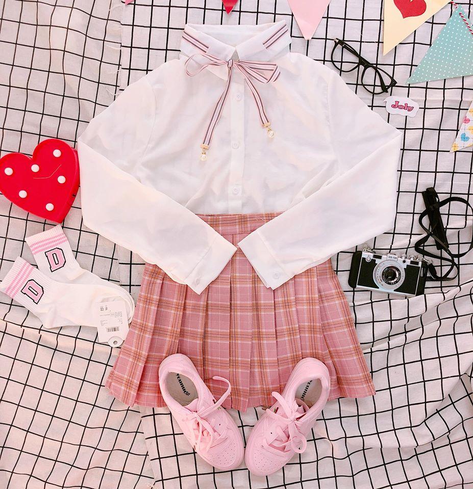 [HCM]SET ULZZANG NƠ CỔ