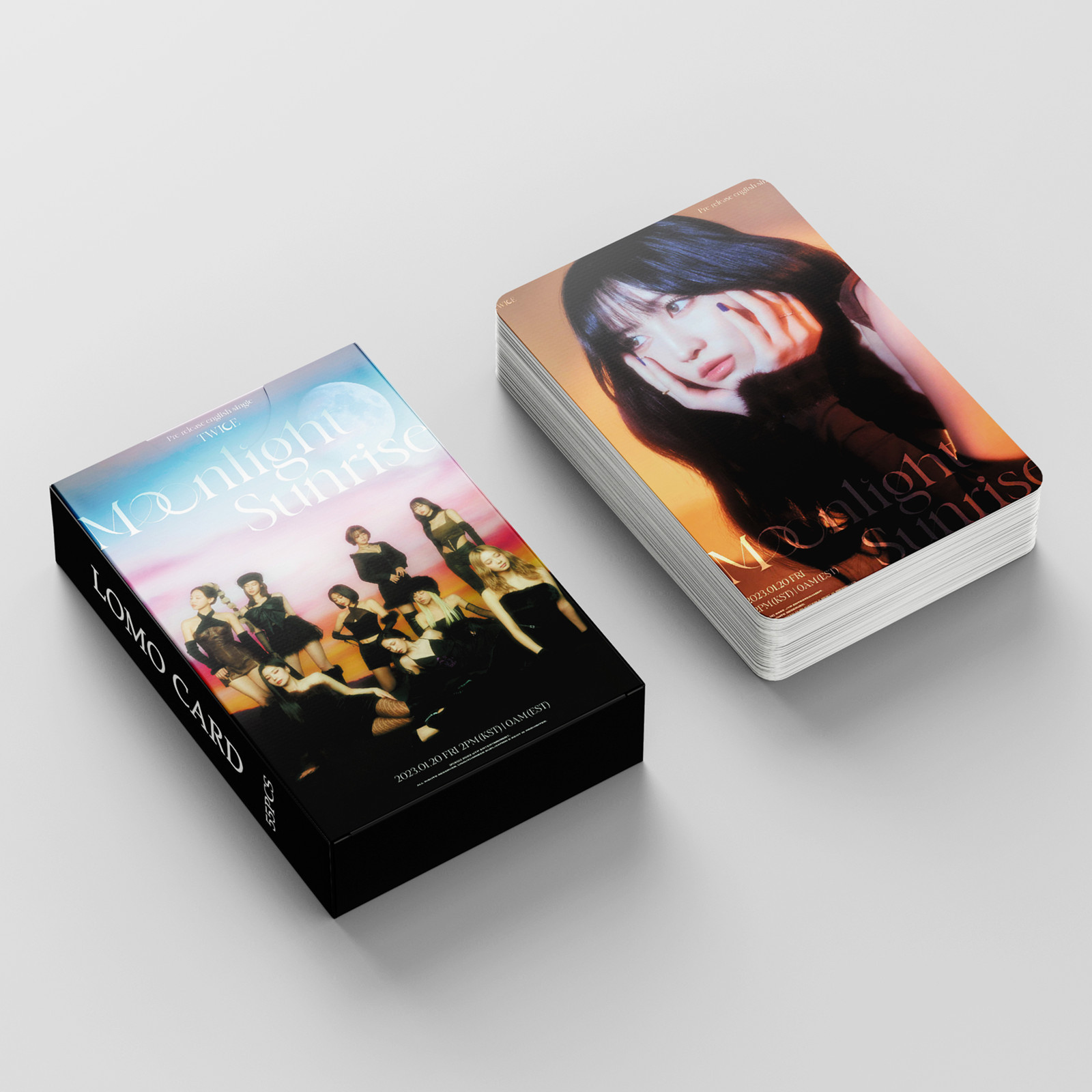 Set 55 lomo card Twice Moonlight 2023