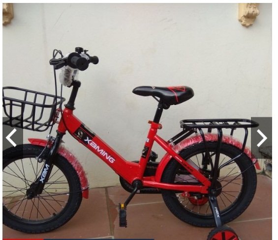 Xe Đạp Trẻ Em 12, 14, 16, 18, 20 inch Xaming Có Gác Ba Ga