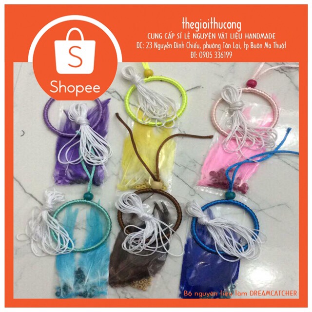 Bộ nguyên liệu làm dreamcatcher