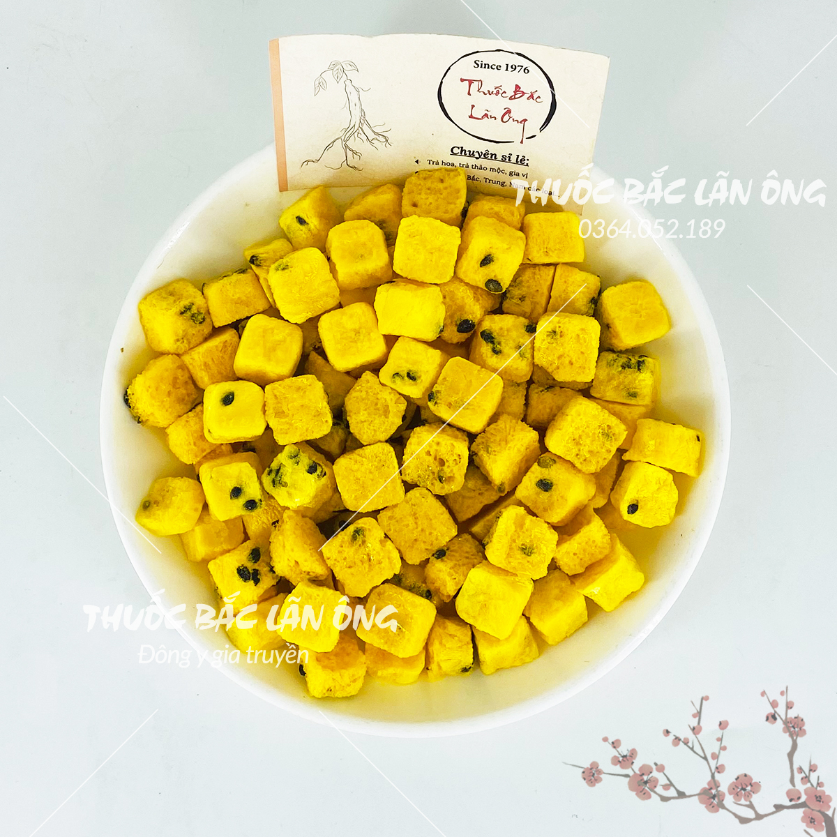Viên chanh leo 100g, chanh dây cô đặc, ăn vặt, giúp bổ sung vitamin, giải khát, detox