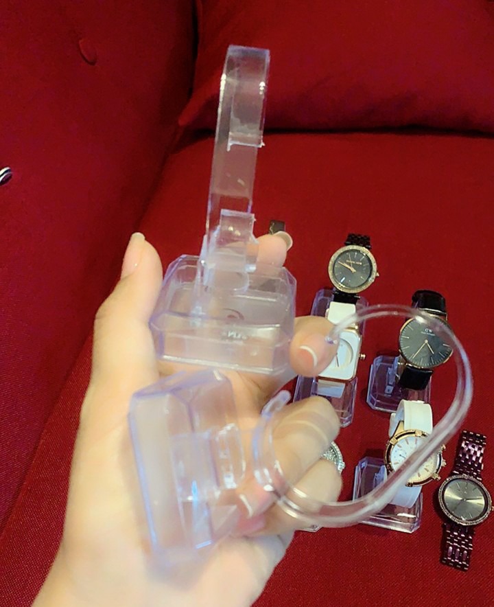 2  Đế mika trưng bày đồng hồ tháo rời được
