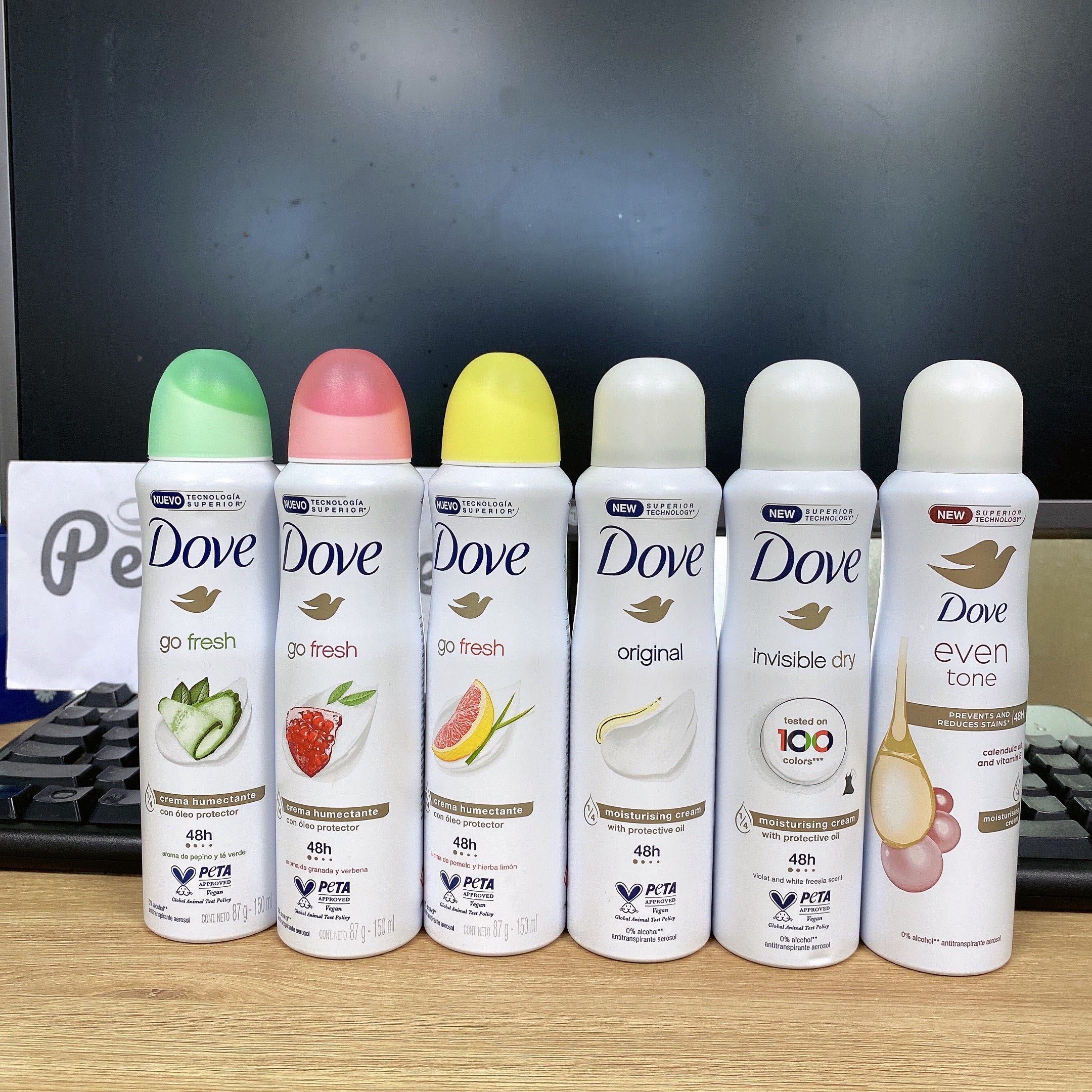 Xịt Khử Mùi Dove Ngăn Mùi Suốt Ngày Dài 150ml - Pegastore