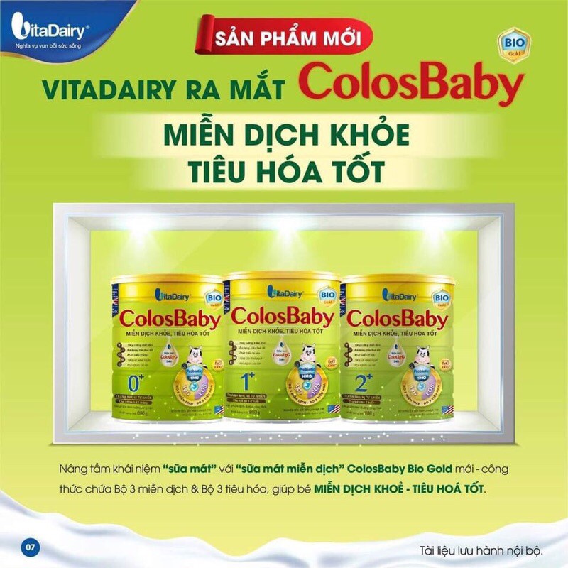 Combo 2Lon Sữa Colosbaby Bio Gold 1+ 800G