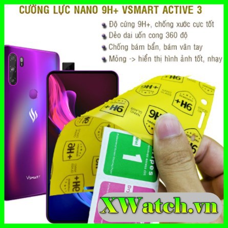 Cường lực dẻo nano Vsmart Active 3 / Active / Active 1+ / Active 1 Joy 1 Joy 2 joy 2+ joy 3 joy 4