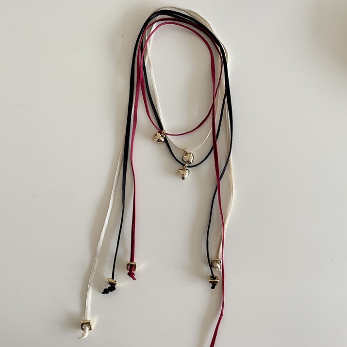 Dây chuyền Tiny heart line phong cách Hàn Quốc