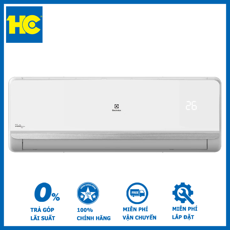 Bảng giá Điều hòa Electrolux 1 chiều Inverter 18000BTU ESV18CRR-C3 - Miễn phí vận chuyển & lắp đặt - Bảo hành chính hãng