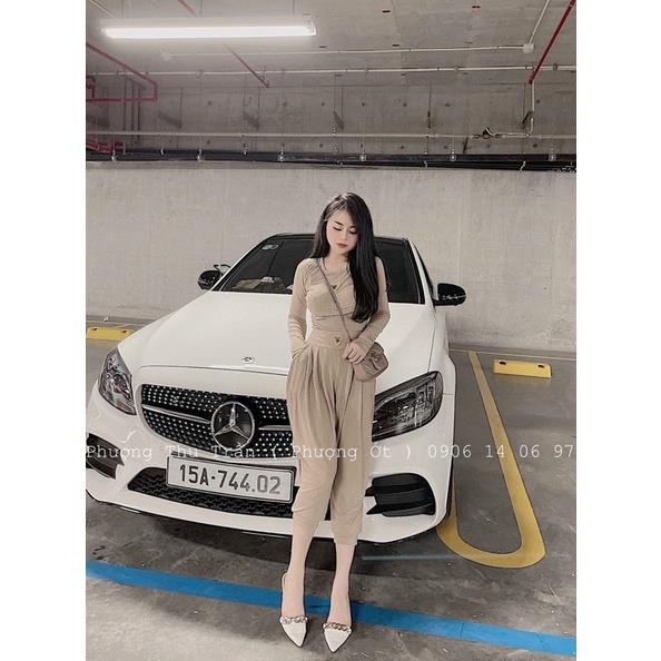 NEW✢✜  Set bộ dài tay quần bom dập ly