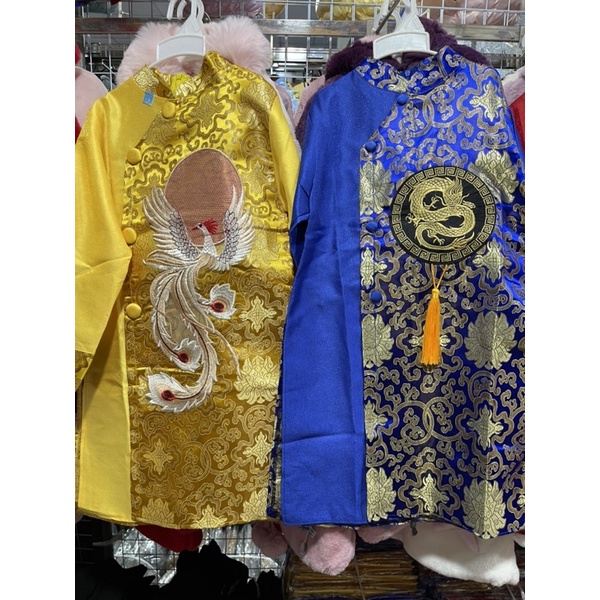 Áo dài cách tân size đại 30-42kg cho bé trai
