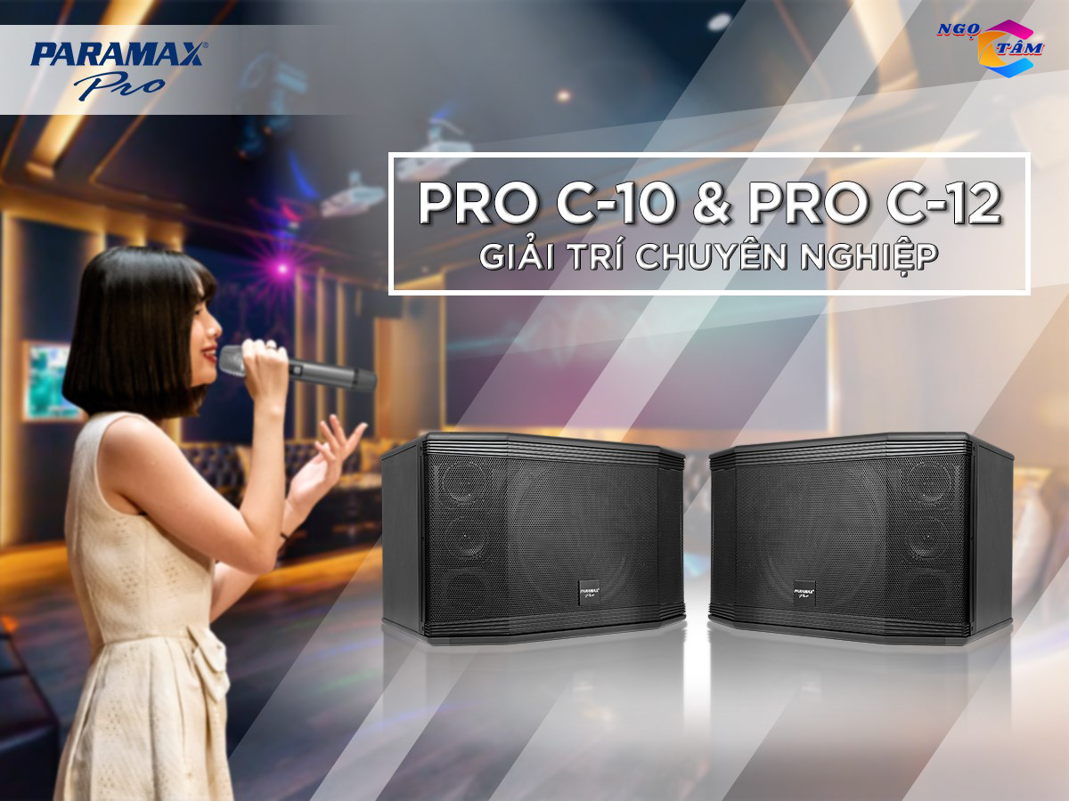 Loa PARAMAX PRO-C10 Hàng Chính Hãng