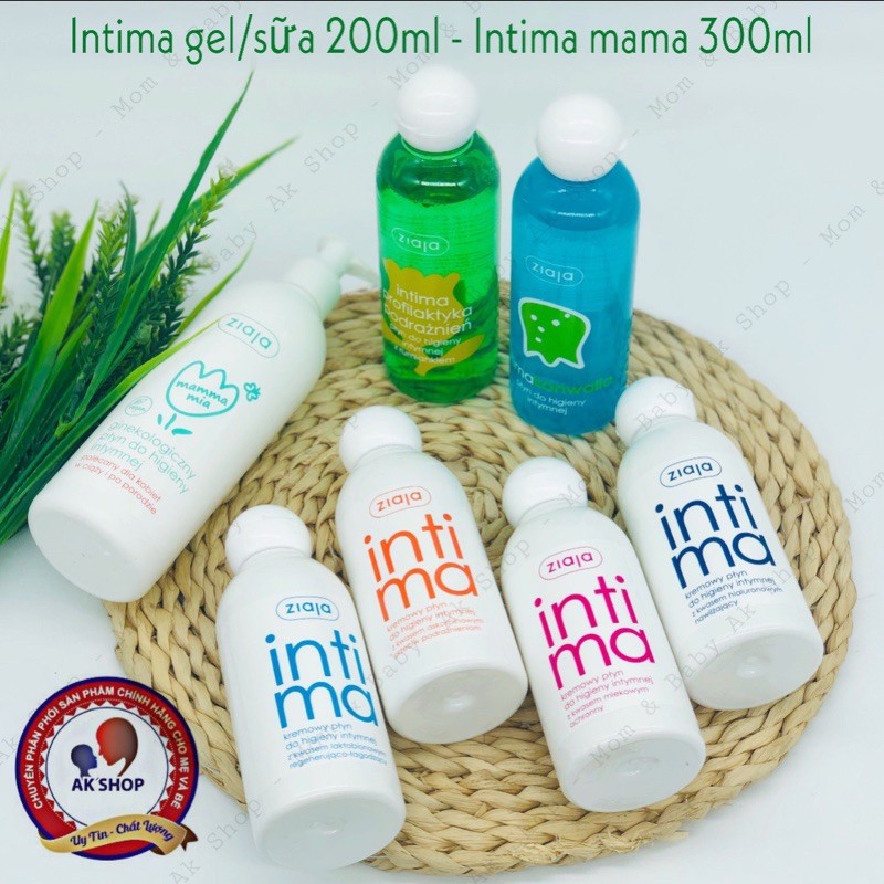Dung Dịch Rửa Vệ Sinh Dạng Sữa Intima Ziaja