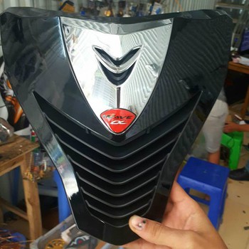 Mặt Nạ Cho Xe Wave Alpha 2017/ 2018/ 2019 Mạ crom chọn màu - Supermarket Quốc Bảo