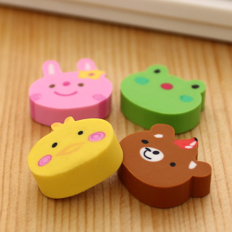 Set 2 tẩy hình con vật dễ thương