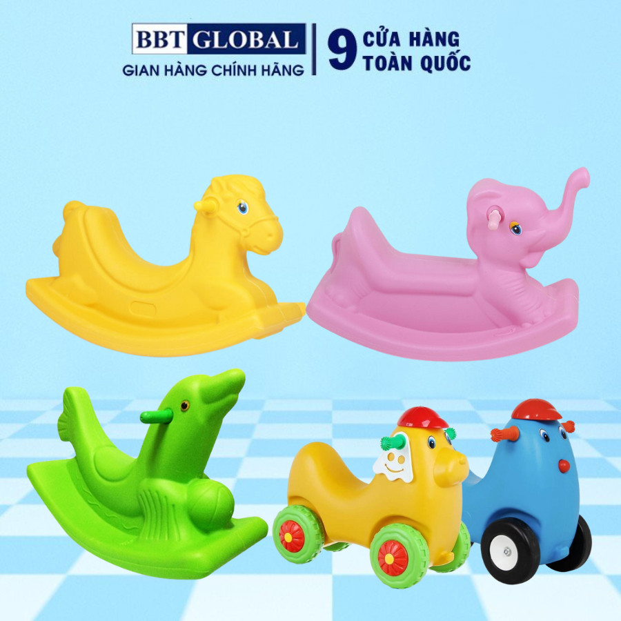 Xe chòi chân, bập bênh nhập khẩu BBT Global