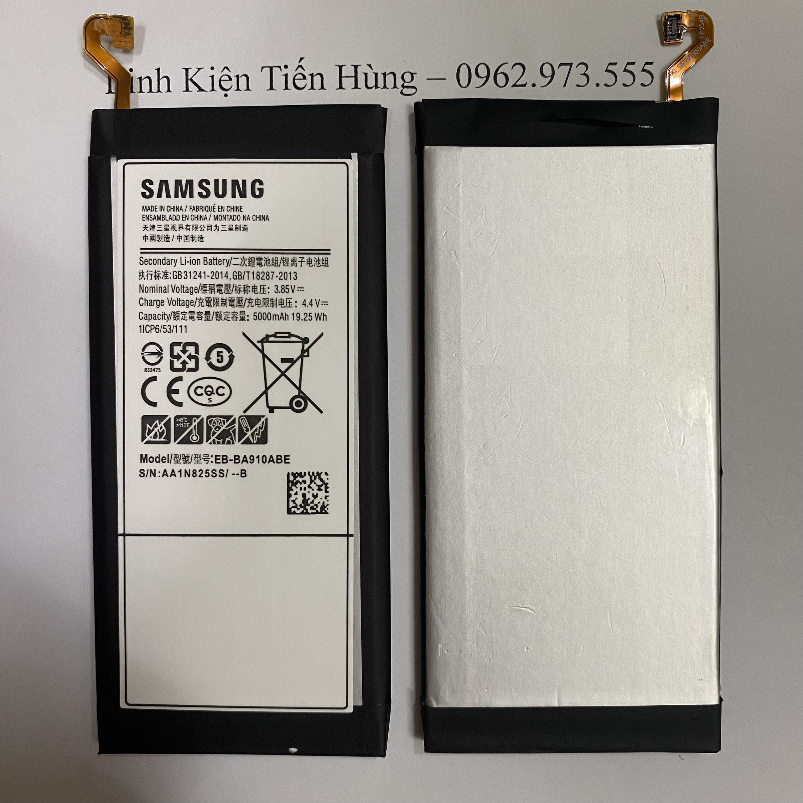 Pin điện thoại Samsung A9 Pro/A900/A910 có bảo hành