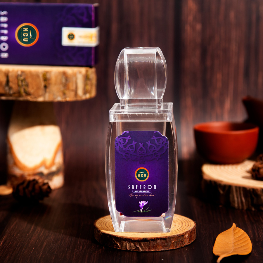 Saffron - Nhụy Hoa Nghệ Tây KCV (1g/Hộp)