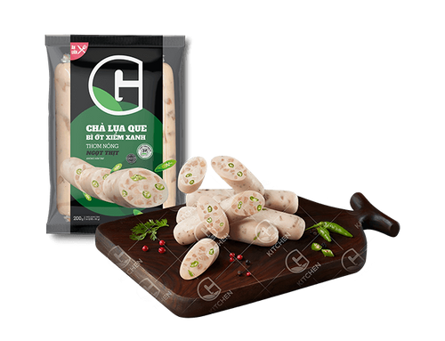 [Giao nội thành HCM] Chả Lụa Que Bì Ớt Xiêm Xanh G Kitchen 200g