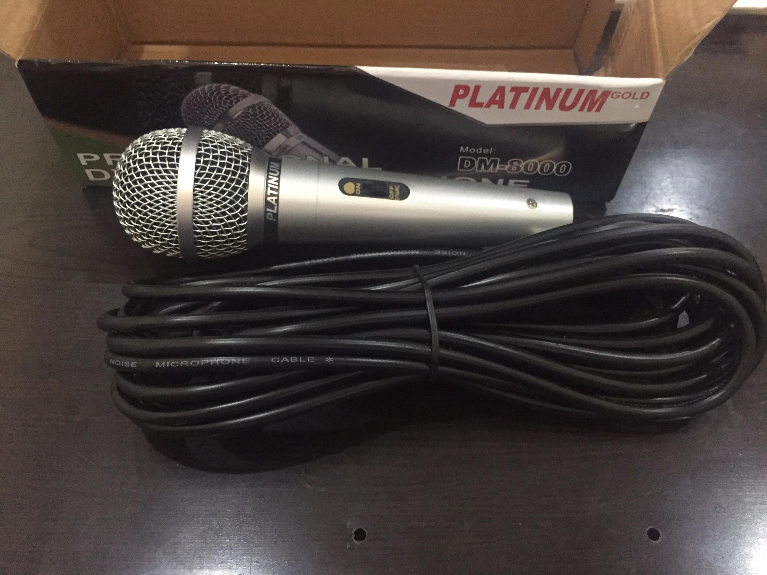 Micro dây karaoke hay platinum 8000