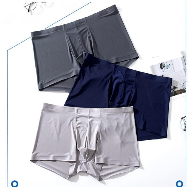 Box 4 boxer panties, boxers briefs rubber molded HM quality fabric thin, soft, cool
