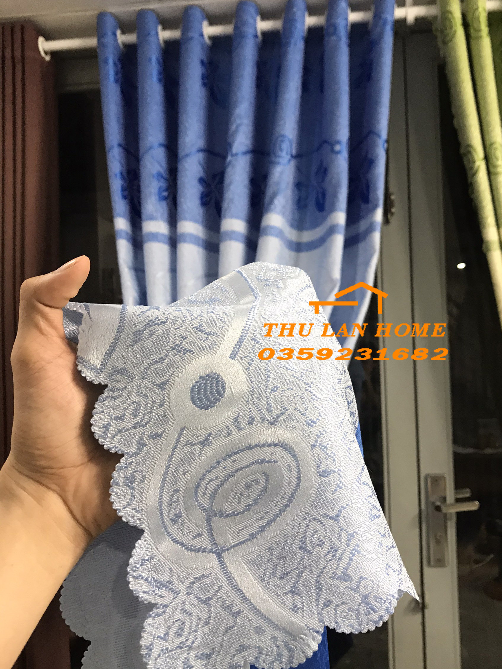 KÍCH THƯỚC LỚN - vải gấm hoa văn (mã GT)