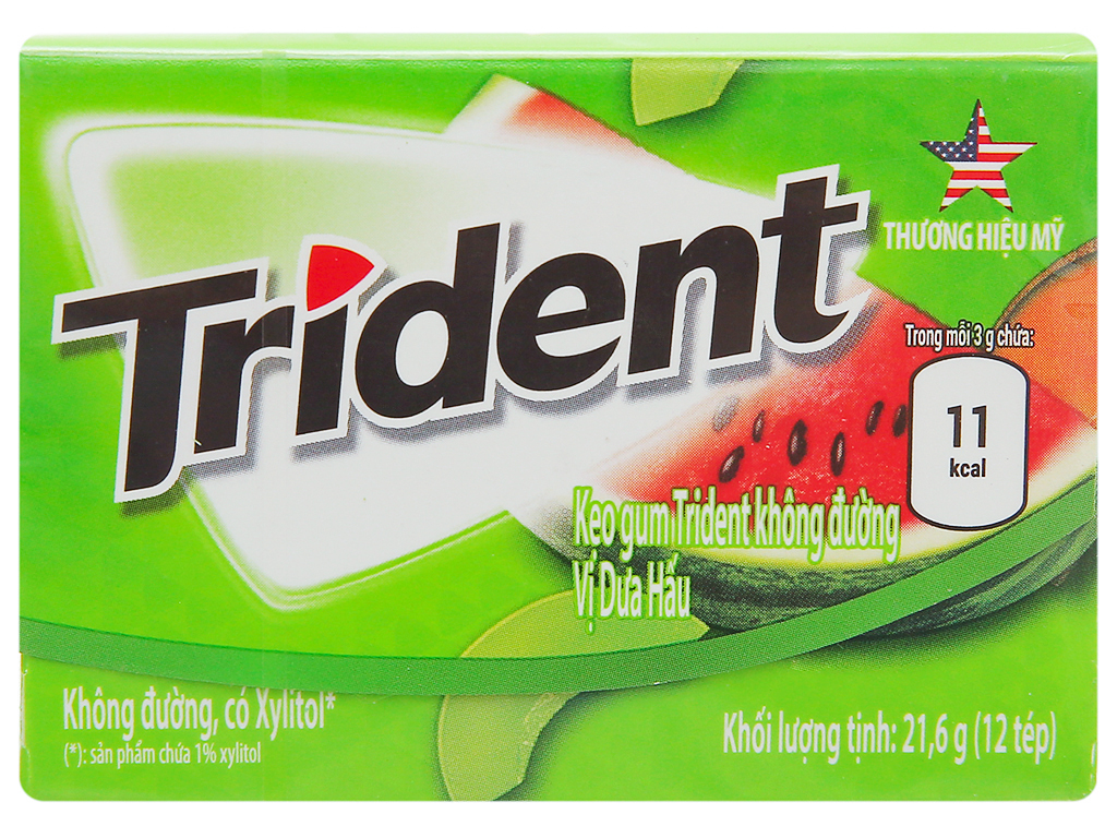 Kẹo Cao Su Trident Các Vị