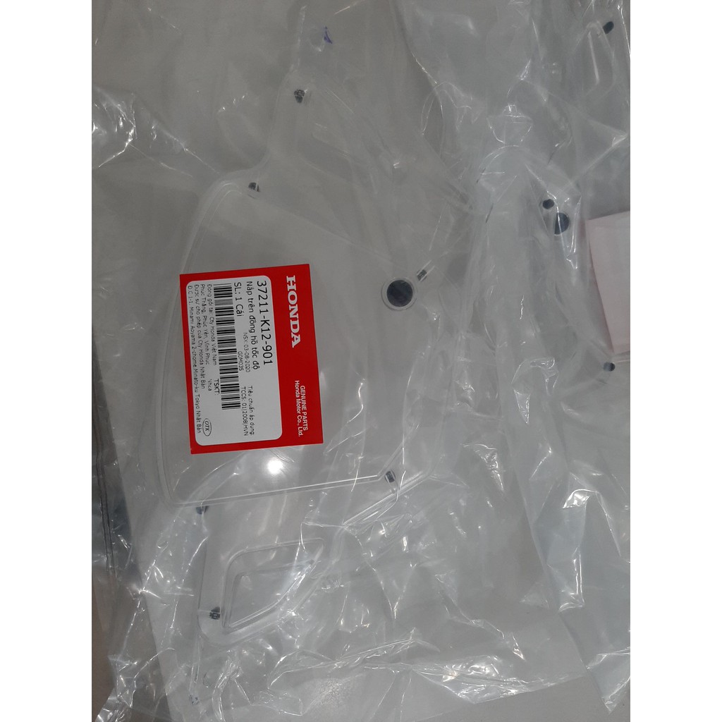 Mặt kính đồng hồ lead 125 2013 đến 2016. chốt công tắc mặt kính đồng hồ chính hãng honda