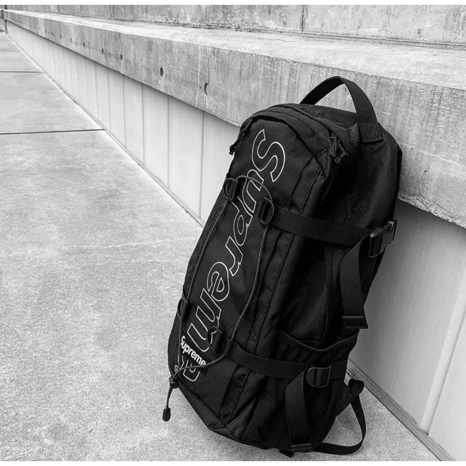 ■✔  [🔥SALE][⚡️Cao Cấp] Ba Lô Nam Nữ Supreme 18FW Backpack