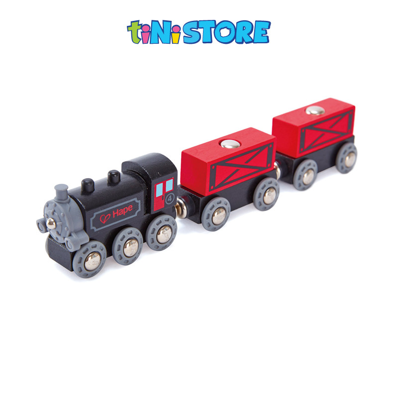 tiNiStore-Đồ chơi xe lửa chở hàng Hape E3717A