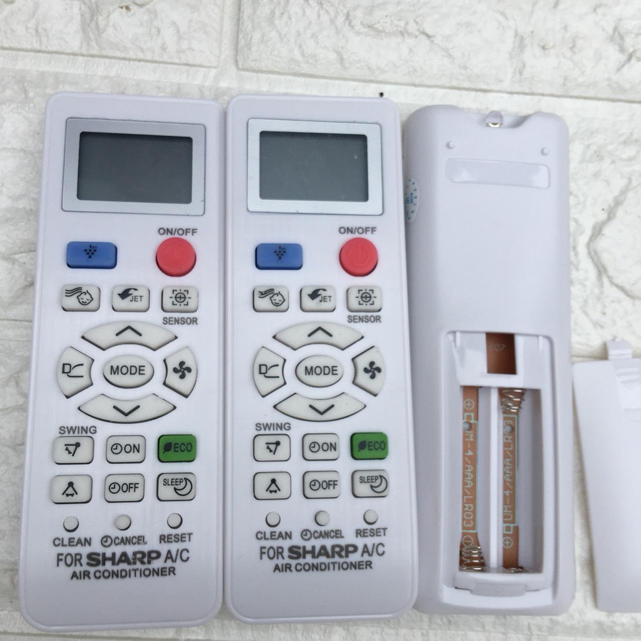 Điều khiển điều hòa SHARP 1 chiều và 2 chiều