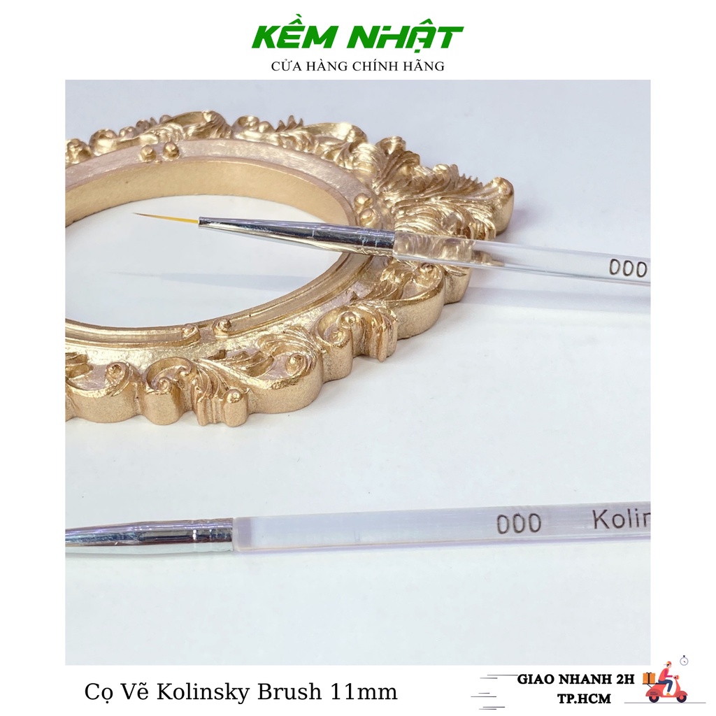 Cọ Vẽ Kolinsky Brush Cán Trong