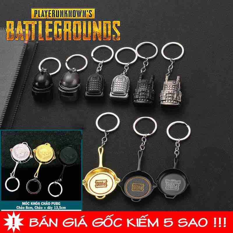 Móc Khóa Pubg Hợp Kim Đồng Siêu Đẹp