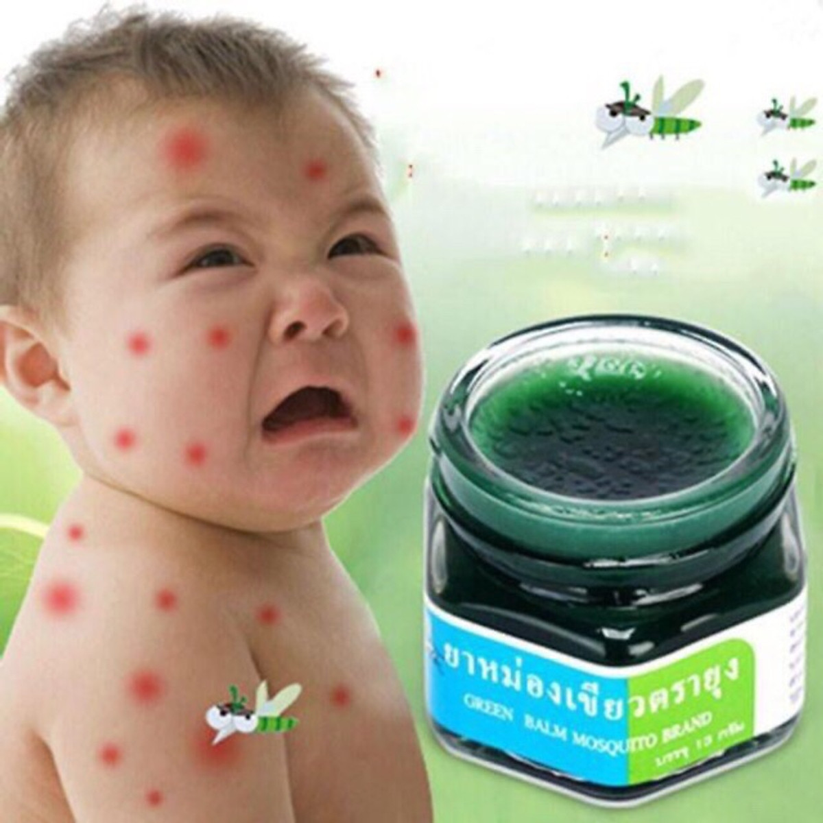 Dầu Thoa  Muỗi Đốt, Côn Trùng Cắn Cho Bé - Dầu Chống Muỗi Đốt Cho Bé