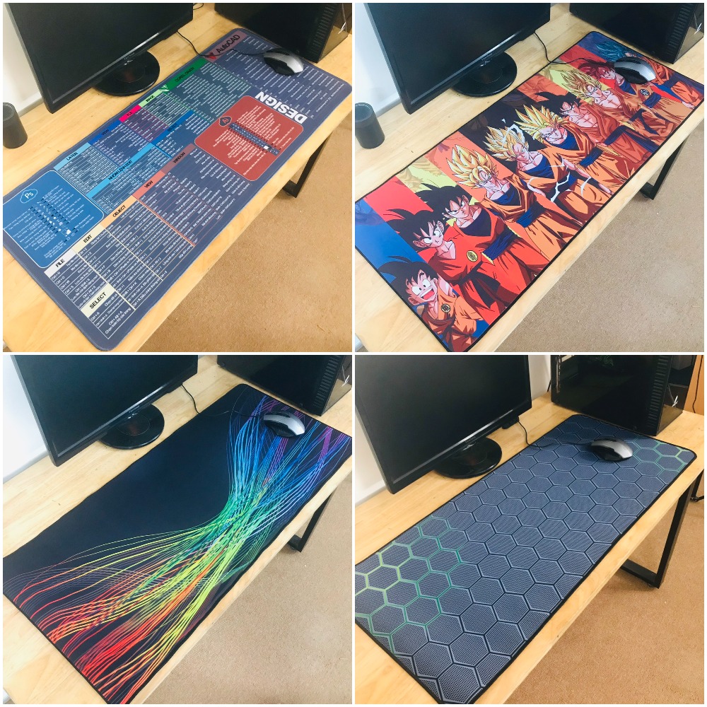 Lót chuột cỡ lớn 90x40cm chuyên game, tăng thao tác chuột nhiều mẫu lựa chọn