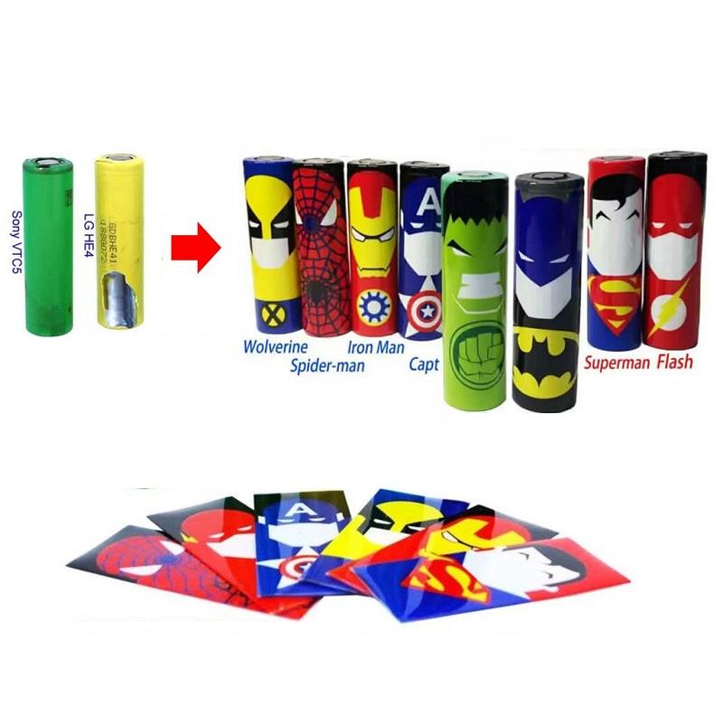 Vỏ Bọc Cartoon Cho Pin 18650