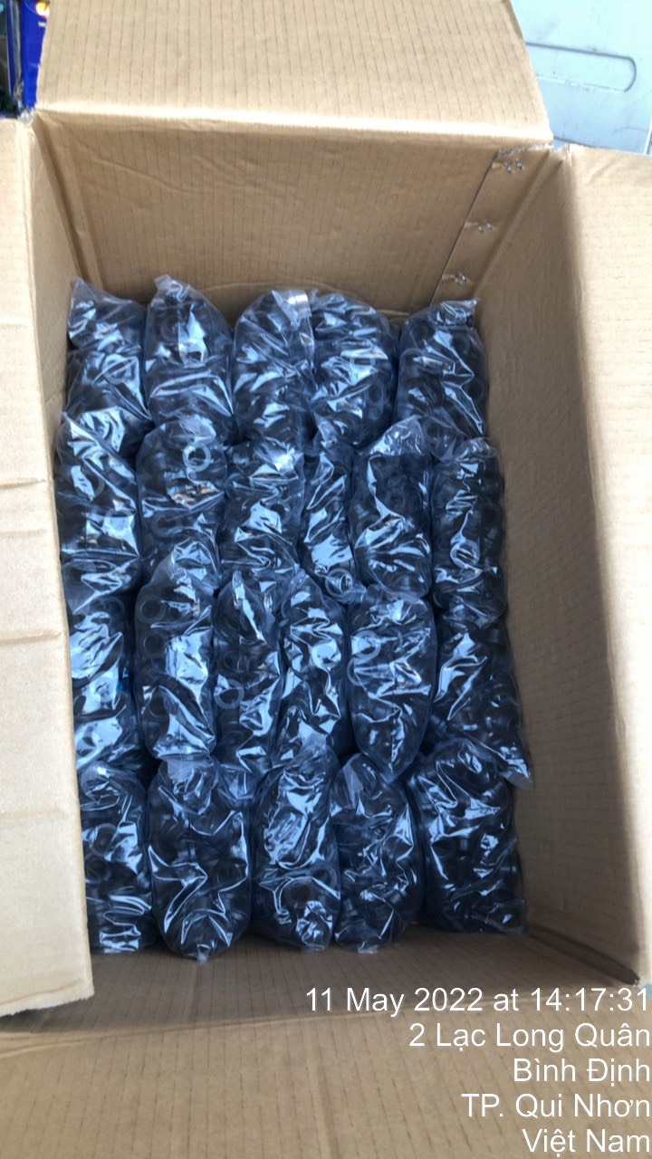 100 Chiếc ron cao su bịt lỗ khoan phi 16mm