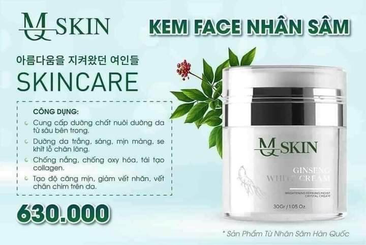 [HCM]Kem face nhân sâm mqskin