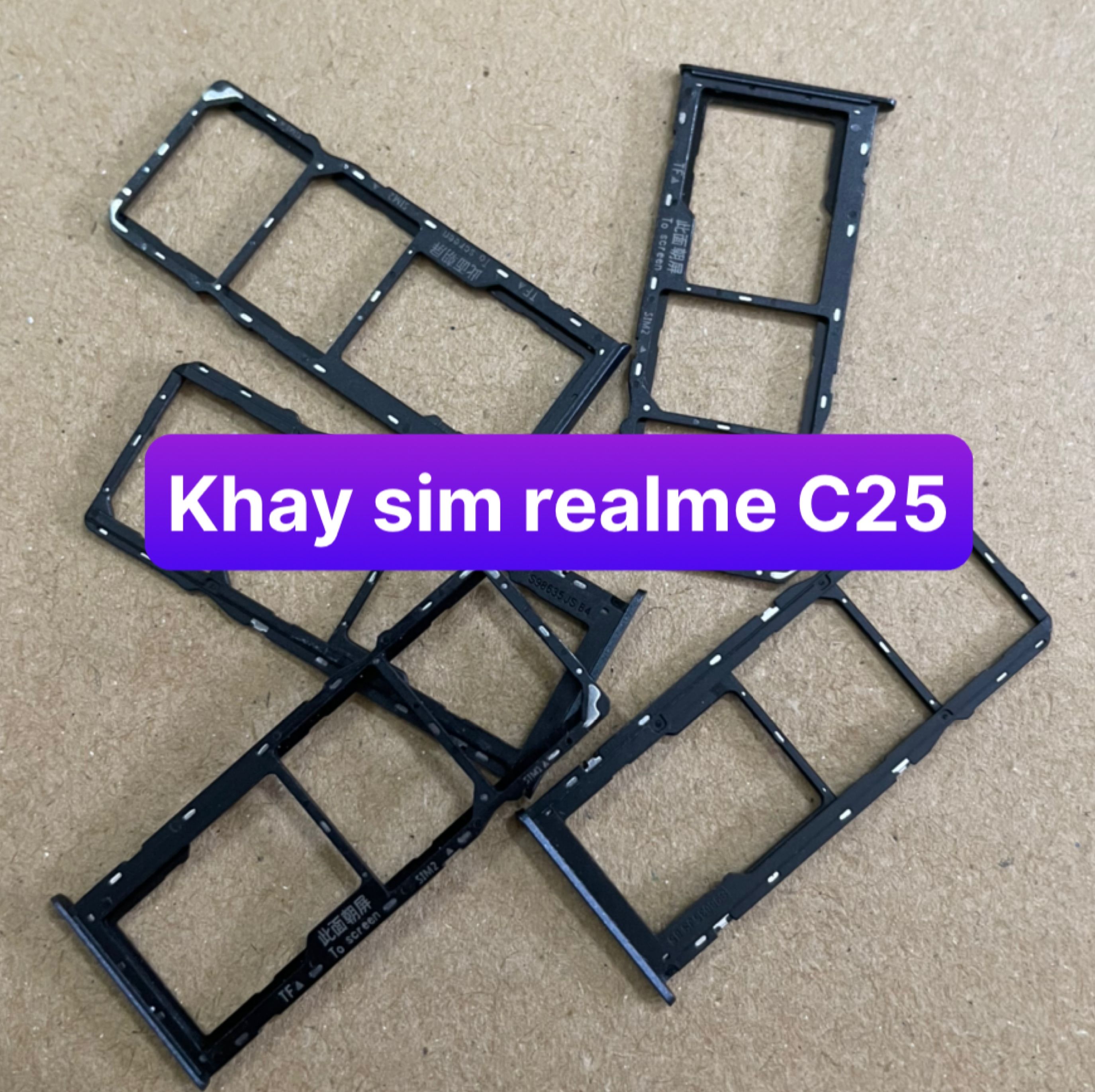 khay sim Realme C25