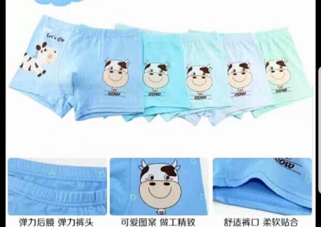 COMBO 5 QUẦN CHIP BÉ TRAI THUN SỊN IN ĐẸP (20-25kg)