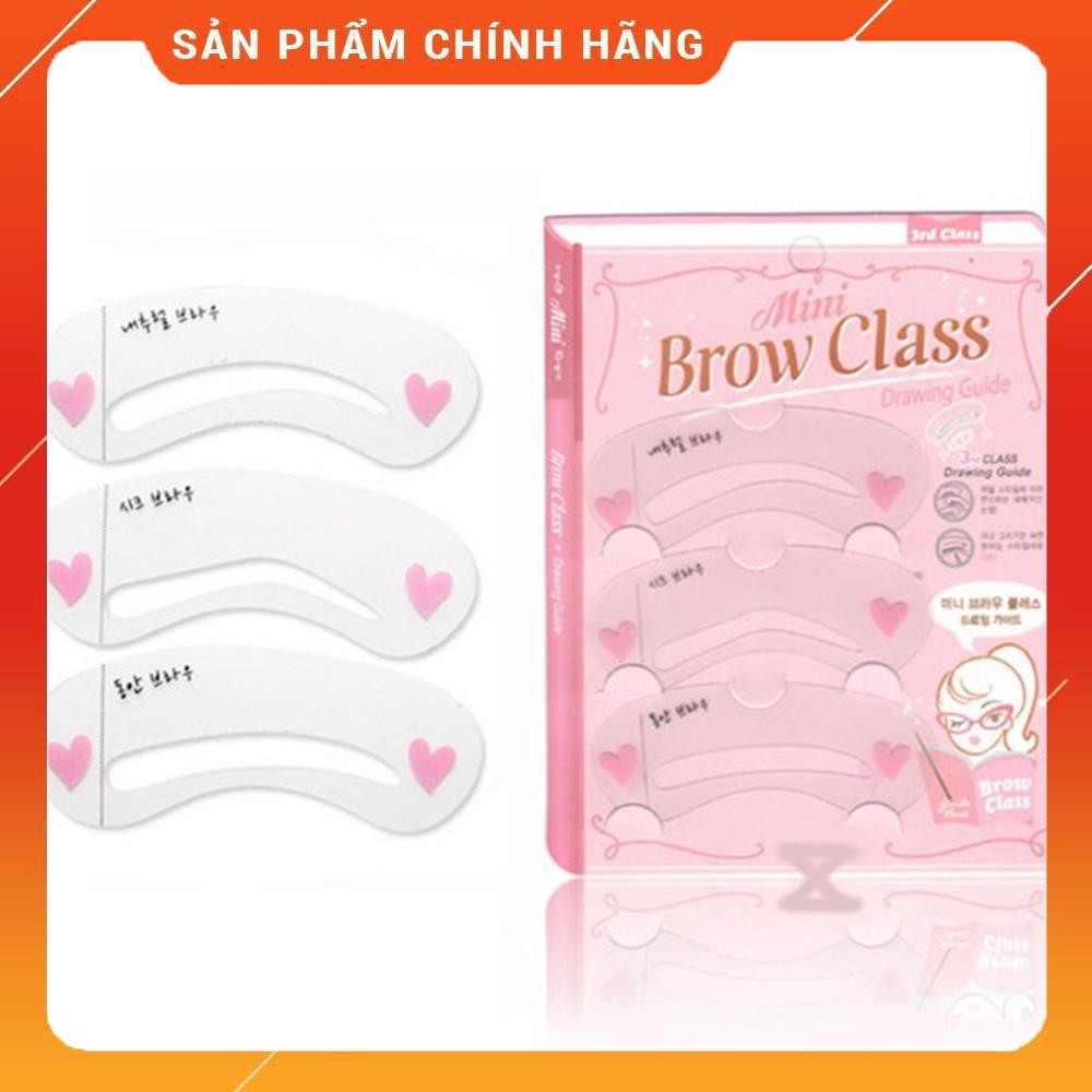 set 3 khuôn chân mày mini brow class
