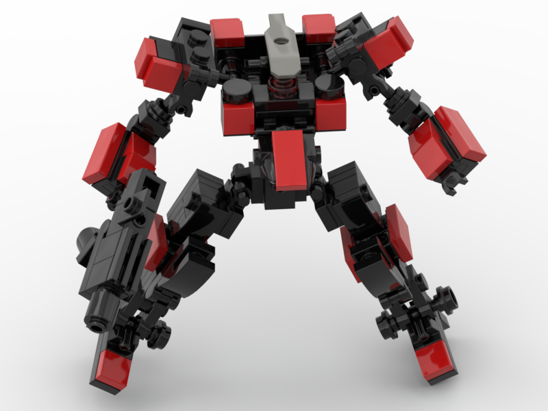 Đồ chơi lắp ráp Non Lego Moc Mech Jet-B
