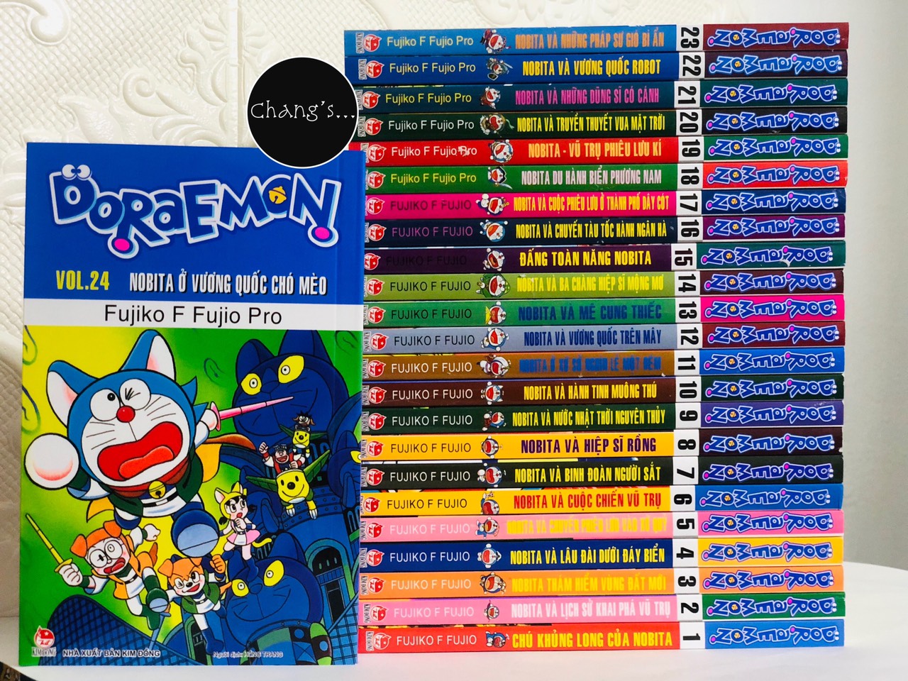 Truyện tranh Doraemon Truyện dài trọn bộ 24 tập - Chang Book
