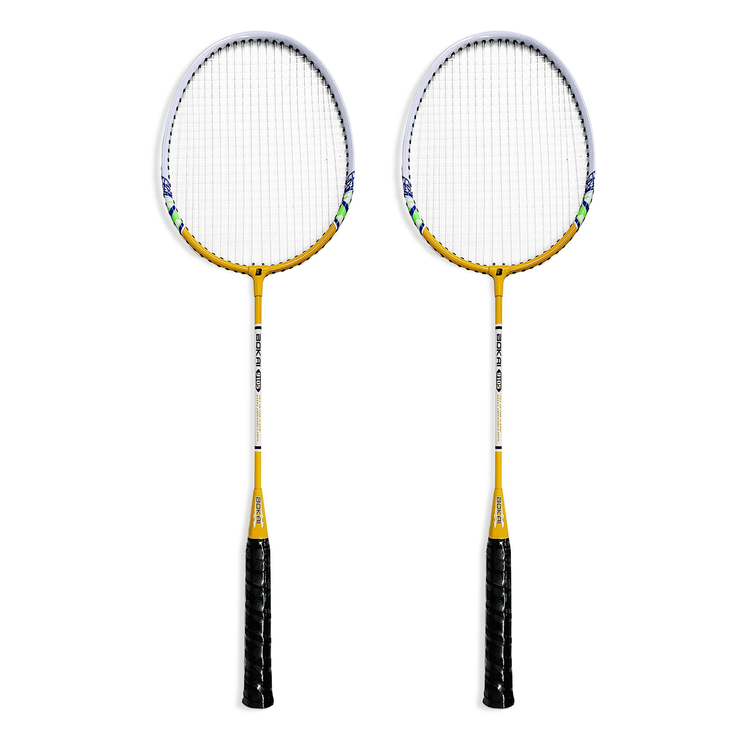 Cặp vợt cầu lông Bokai BK-9105 [TẶNG KÈM 3 QUẢ CẦU]