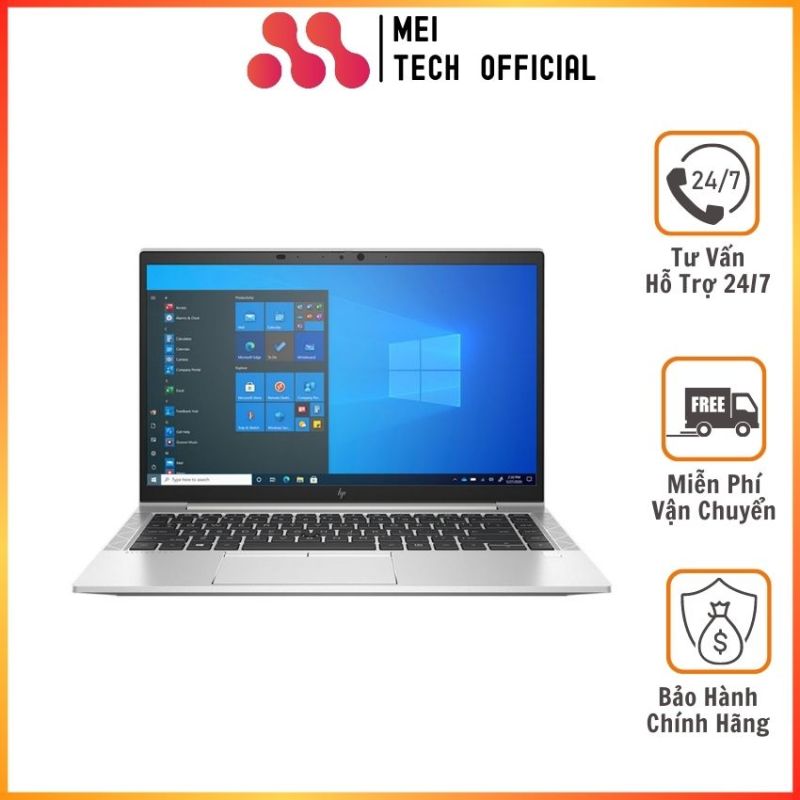 [Freeship] Laptop HP Elitebook 840 G8/14.0 inch FHD (3G0Z5PA)/ Intel Core i5-1135G7 (up to 4.20 Ghz, 8 MB)/ 8GB DDR4/ 256GB SSD/ Intel Iris Xe Graphics / AG/ 3Cell/ Win 10 Pro/ -MEI Tech Official- MEI41 Hàng Chính Hãng, Bảo Hành 3 Năm