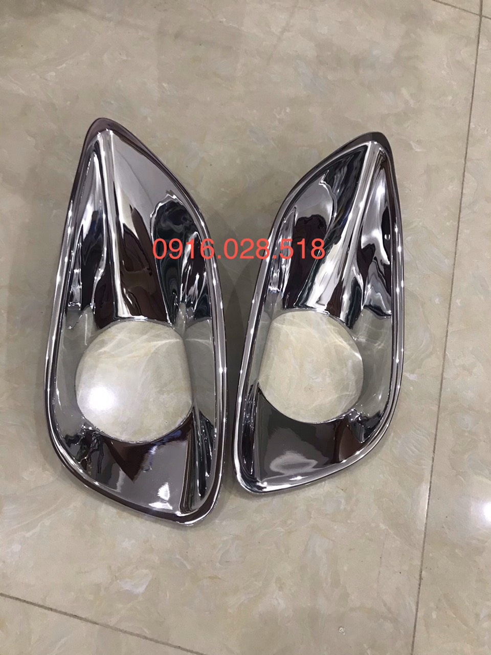 Ốp viền đèn gầm trước Vios 2008-2013